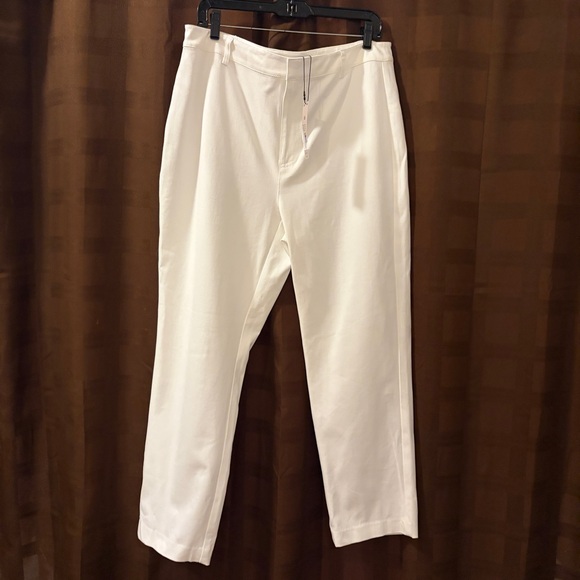 NWT NIC + ZOE all day wide leg jeans in paper white size 16 reg $148 - Picture 5 of 9